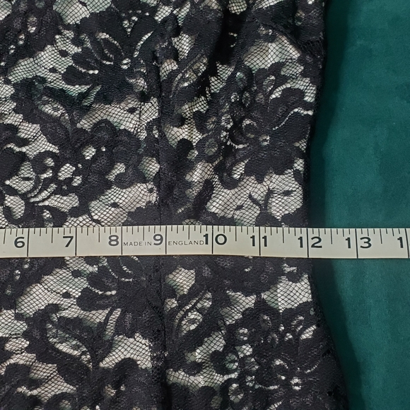 MANGO MOMENTS black lace dress - Picture 10 of 11